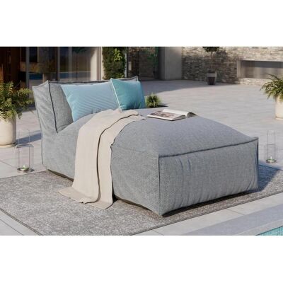 Ambia Garden Loungesofa, Grau, Textil, 1-Sitzer, 95x80x175 cm, wetterbeständig, regenabweisend, lichtecht, Loungemöbel, Outdoorsofas Ambia Garden Loungesofa, Grau, Textil, 1-Sitzer, 95x80x175 cm, wetterbeständig, regenabweisend, lichtecht, Loungemöbel, Outdoorsofas