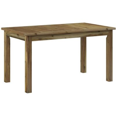 Ambia Garden Gartentisch, Akazie, Holz, Akazie, massiv, rechteckig, eckig, 80x76x140 cm, FSC 100%, regenabweisend, wetterfest, gastro- und objekttauglich, Gartenmöbel, Gartentische, Gartentische Ambia Garden Gartentisch, Akazie, Holz, Akazie, massiv, rechteckig, eckig, 80x76x140 cm, FSC 100%, regenabweisend, wetterfest, gastro- und objekttauglich, Gartenmöbel, Gartentische, Gartentische