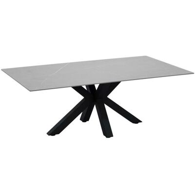 Novel Couchtisch - Grau - Keramik, Metall - 120x70x43 cm Novel Couchtisch - Grau - Keramik, Metall - 120x70x43 cm