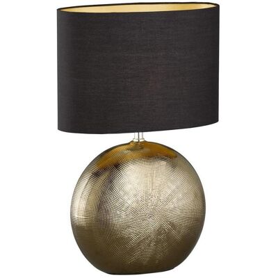 Fischer und Honsel Fischer & Honsel Tischleuchte Foro, Schwarz, Gold, Kunststoff, 17x53x34 cm, Lampen & Leuchten, Innenbeleuchtung, Tischlampen, Tischlampen Fischer und Honsel Fischer & Honsel Tischleuchte Foro, Schwarz, Gold, Kunststoff, 17x53x34 cm, Lampen & Leuchten, Innenbeleuchtung, Tischlampen, Tischlampen