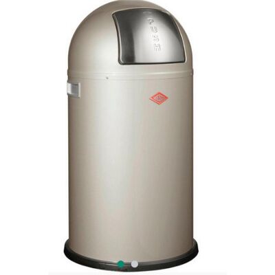 Wesco Pushboy - Abfalleimer - Silber Wesco Pushboy - Abfalleimer - Silber