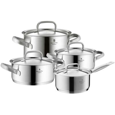 Wmf Topf-Set 4tlg. Gourmet Plus Cromargan Silber - Kochgeschirr-Set Wmf Topf-Set 4tlg. Gourmet Plus Cromargan Silber - Kochgeschirr-Set