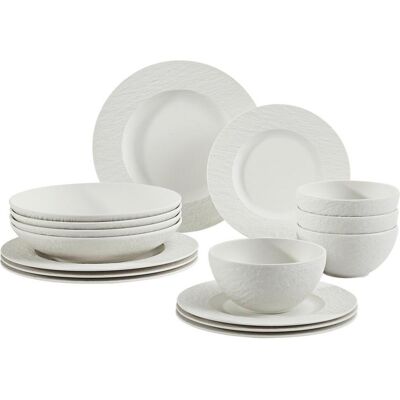 Villeroy & Boch Manufacture Rock 16-teilige Geschirrset - Dinnerware Set Villeroy & Boch Manufacture Rock 16-teilige Geschirrset - Dinnerware Set