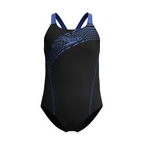 SPEEDO Kinder Schwimmanzug Girls Medley Logo Medalist, Größe 116 in Schwarz Cobalt Pop SPEEDO Kinder Schwimmanzug Girls Medley Logo Medalist, Größe 116 in Schwarz Cobalt Pop
