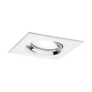 Paulmann 93674 LED Einbauleuchte Nova Plus schwenkbar IP65 eckig 30° GU10 6W 470lm 4000K Weiß Paulmann 93674 LED Einbauleuchte Nova Plus schwenkbar IP65 eckig 30° GU10 6W 470lm 4000K Weiß