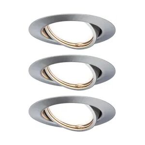 Paulmann 93425 LED Einbauleuchte 3-Step-Dim Base Coin Basisset schwenkbar 3x5W 3x370lm 3000K Eisen Paulmann 93425 LED Einbauleuchte 3-Step-Dim Base Coin Basisset schwenkbar 3x5W 3x370lm 3000K Eisen