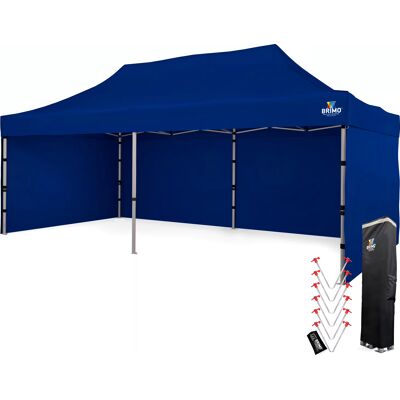 BRIMO - Hexagon Premium - 3x6m - 3 Wände - Pavillon BRIMO - Hexagon Premium - 3x6m - 3 Wände - Pavillon