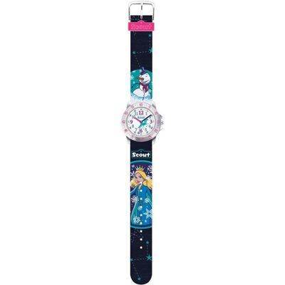 Scout Quarzuhr Eisprinzessin mit Textilarmband für Mädchen blau Scout Quarzuhr Eisprinzessin mit Textilarmband für Mädchen blau