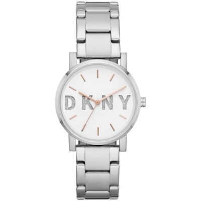 DKNY Quarzuhr für Damen aus Edelstahl silber DKNY Quarzuhr für Damen aus Edelstahl silber