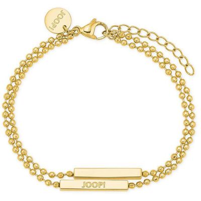 Joop Armband für Damen aus vergoldetem Edelstahl gold Joop Armband für Damen aus vergoldetem Edelstahl gold