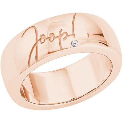 Joop Rosévergoldeter 925er Silberring für Damen mit Zirkonia rosé Joop Rosévergoldeter 925er Silberring für Damen mit Zirkonia rosé