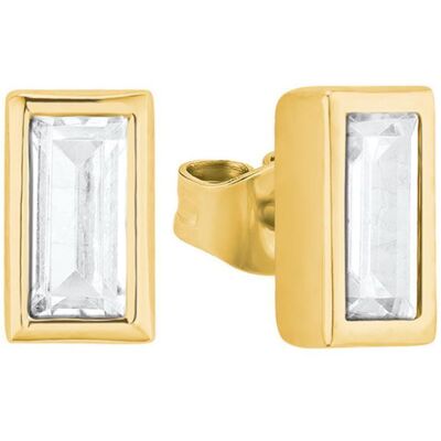 s.Oliver Ohrstecker aus vergoldetem 925er Silber mit Zirkonia gold s.Oliver Ohrstecker aus vergoldetem 925er Silber mit Zirkonia gold