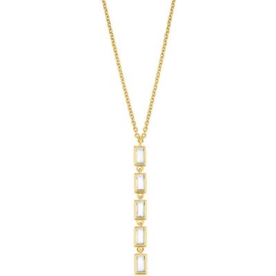 s.Oliver Damenkette aus vergoldetem Sterlingsilber mit Zirkonia gold s.Oliver Damenkette aus vergoldetem Sterlingsilber mit Zirkonia gold