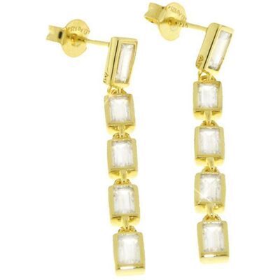 s.Oliver Ohrstecker für Damen aus vergoldetem 925er Silber gold s.Oliver Ohrstecker für Damen aus vergoldetem 925er Silber gold