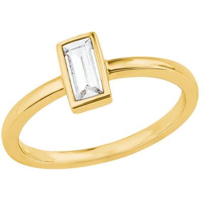 s.Oliver Damenring aus vergoldetem Sterlingsilber mit Zirkonia gold s.Oliver Damenring aus vergoldetem Sterlingsilber mit Zirkonia gold