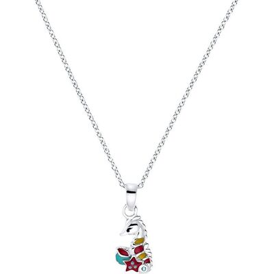 Prinzessin Lillifee Seepferdchen Kette für Mädchen aus Sterlingsilber silber Prinzessin Lillifee Seepferdchen Kette für Mädchen aus Sterlingsilber silber