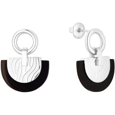 s.Oliver Ohrstecker Rundanker für Damen aus Edelstahl silber s.Oliver Ohrstecker Rundanker für Damen aus Edelstahl silber