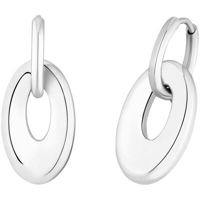 s.Oliver Damen Creolen aus Edelstahl silber s.Oliver Damen Creolen aus Edelstahl silber