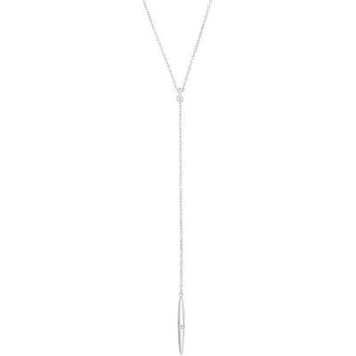 s.Oliver Y-Kette Pendel für Damen aus Sterlingsilber, Zirkonia silber s.Oliver Y-Kette Pendel für Damen aus Sterlingsilber, Zirkonia silber