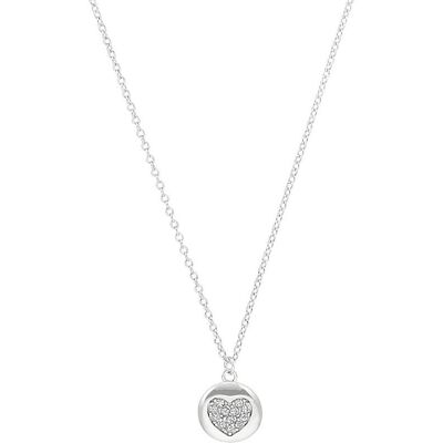 s.Oliver Kette Funkelndes Herz für Damen aus 925er Silber silber s.Oliver Kette Funkelndes Herz für Damen aus 925er Silber silber
