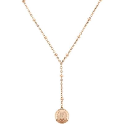 Tommy Hilfiger Damenkette Casual aus rosévergoldetem Edelstahl rosé Tommy Hilfiger Damenkette Casual aus rosévergoldetem Edelstahl rosé