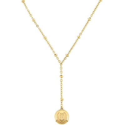 Tommy Hilfiger Halskette Casual für Damen aus Edelstahl, vergoldet gold Tommy Hilfiger Halskette Casual für Damen aus Edelstahl, vergoldet gold