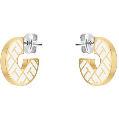 Tommy Hilfiger Ohrringe Sport für Damen aus vergoldetem Edelstahl gold Tommy Hilfiger Ohrringe Sport für Damen aus vergoldetem Edelstahl gold