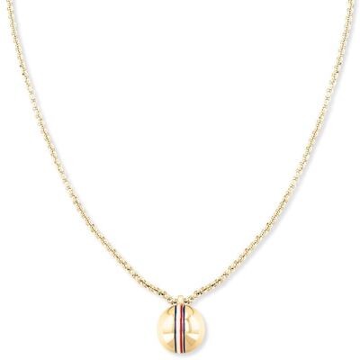 Tommy Hilfiger Dressed Damenkette aus vergoldetem Edelstahl gold Tommy Hilfiger Dressed Damenkette aus vergoldetem Edelstahl gold