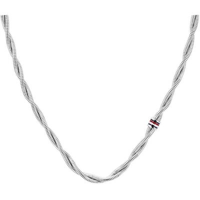 Tommy Hilfiger Schlangengliederkette aus Edelstahl für Damen silber Tommy Hilfiger Schlangengliederkette aus Edelstahl für Damen silber