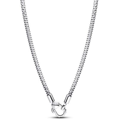 Pandora Nietenkette für Damen aus Sterlingsilber, Moments silber Pandora Nietenkette für Damen aus Sterlingsilber, Moments silber