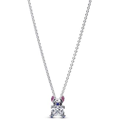 Pandora Disney Stitch Kette mit Zirkonia aus Sterlingsilber silber Pandora Disney Stitch Kette mit Zirkonia aus Sterlingsilber silber