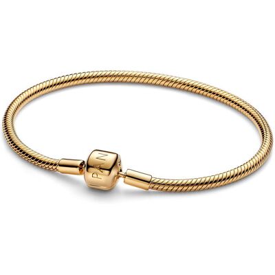 PANDORA Schlangenarmband für Damen, Moments, IP Gold gold PANDORA Schlangenarmband für Damen, Moments, IP Gold gold