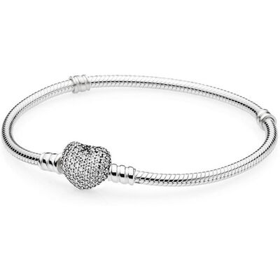 Pandora Armband Herz Zirkonia Silber silber Pandora Armband Herz Zirkonia Silber silber