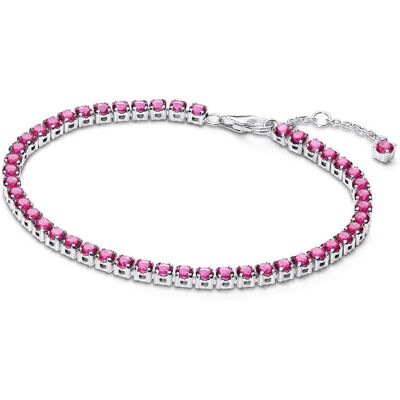 Pandora Damenarmband Tennisstil aus Sterlingsilber, Timeless silber Pandora Damenarmband Tennisstil aus Sterlingsilber, Timeless silber