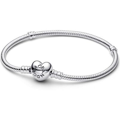 Pandora Armband 925er Silber Herzverschluss silber Pandora Armband 925er Silber Herzverschluss silber