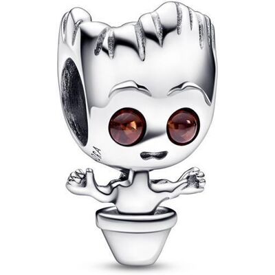 PANDORA Marvel's Guardians of the Galaxy tanzender Groot Charm silber PANDORA Marvel's Guardians of the Galaxy tanzender Groot Charm silber