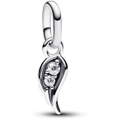 PANDORA Mini Charm Anhänger Engelsflügel aus Sterlingsilber silber PANDORA Mini Charm Anhänger Engelsflügel aus Sterlingsilber silber