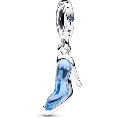 PANDORA Disney Cinderella Glasschuh Dangle Charm, 925er Silber silber PANDORA Disney Cinderella Glasschuh Dangle Charm, 925er Silber silber