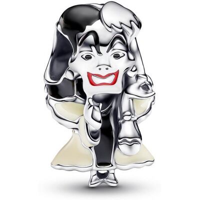 PANDORA Disney Villains Cruella De Vil Charm, Sterlingsilber bunt PANDORA Disney Villains Cruella De Vil Charm, Sterlingsilber bunt