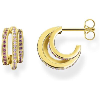 Thomas Sabo Creolen für Damen aus vergoldetem Sterlingsilber gold Thomas Sabo Creolen für Damen aus vergoldetem Sterlingsilber gold