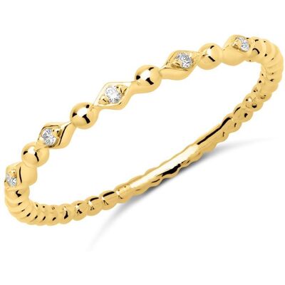 Brilladia 750er Gold Ring 5 Brillanten gold Brilladia 750er Gold Ring 5 Brillanten gold