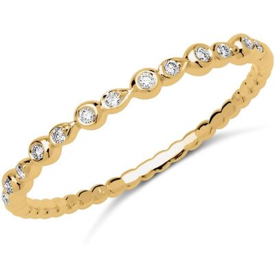 Brilladia Ring 750er Gold 13 Diamanten gold Brilladia Ring 750er Gold 13 Diamanten gold