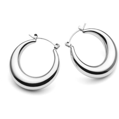 Unique Ohrringe für Damen aus Edelstahl silber Unique Ohrringe für Damen aus Edelstahl silber