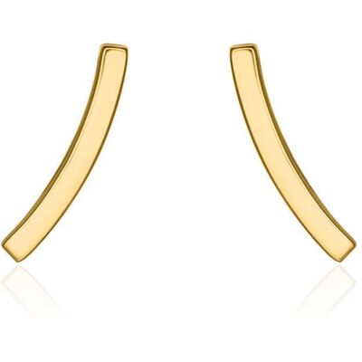Unique Ohrstecker für Damen aus 375er Gold gold Unique Ohrstecker für Damen aus 375er Gold gold