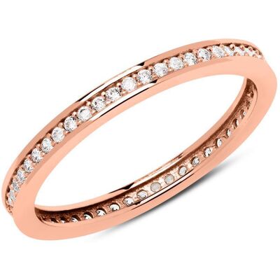 Unique Memoire Ring 333er Roségold mit Zirkonia Unique Memoire Ring 333er Roségold mit Zirkonia