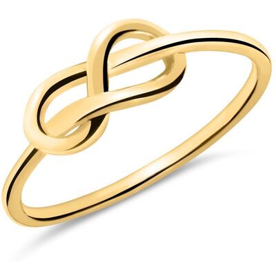 Unique 375er Goldring mit Unendlichkeitszeichen gold Unique 375er Goldring mit Unendlichkeitszeichen gold