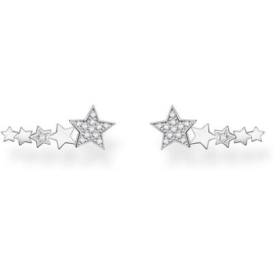Thomas Sabo Ear Climber Sterne aus Sterlingsilber mit Zirkonia silber Thomas Sabo Ear Climber Sterne aus Sterlingsilber mit Zirkonia silber