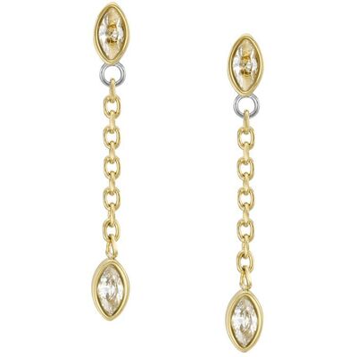 Fossil Ohrstecker Sadie Seasonal Sparkle, Edelstahl, vergoldet gold Fossil Ohrstecker Sadie Seasonal Sparkle, Edelstahl, vergoldet gold