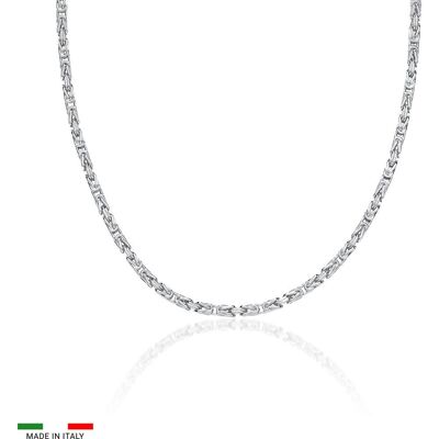 Unique Königskette für Herren aus 925er Silber, 2,5 mm silber Unique Königskette für Herren aus 925er Silber, 2,5 mm silber