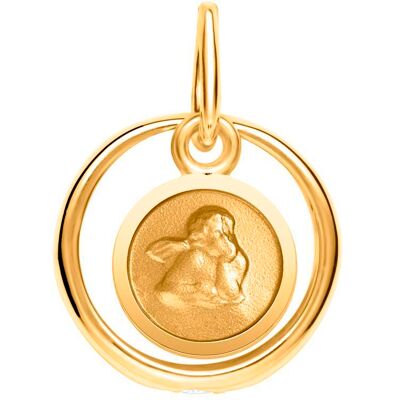 Unique Taufring 333er Gold Zirkonia Engelsanhänger gold Unique Taufring 333er Gold Zirkonia Engelsanhänger gold